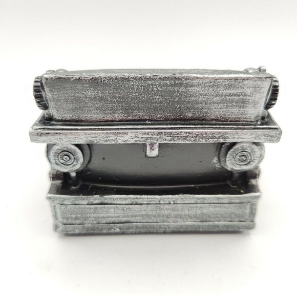 Retro Typewriter Theme Beverage Coaster Set With 4 Coasters Gift for Writer - Picture 4 of 7